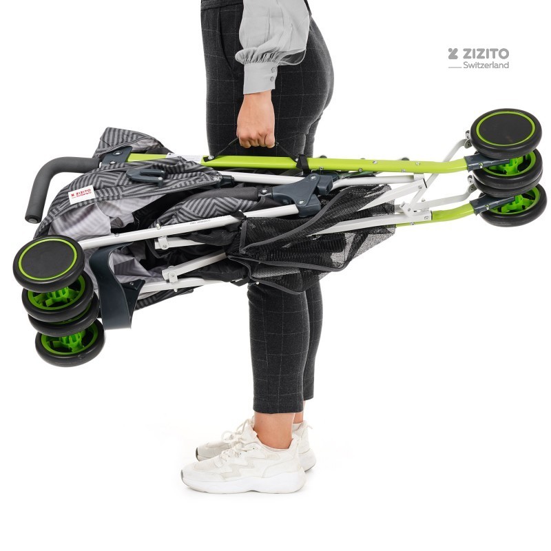 Летна количка Оливија со прекривка за нозе ZIZITO