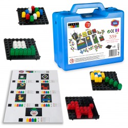 Children's mosaic in a briefcase, 359 pieces, 24 x 27 cm. Game Movil 32992 