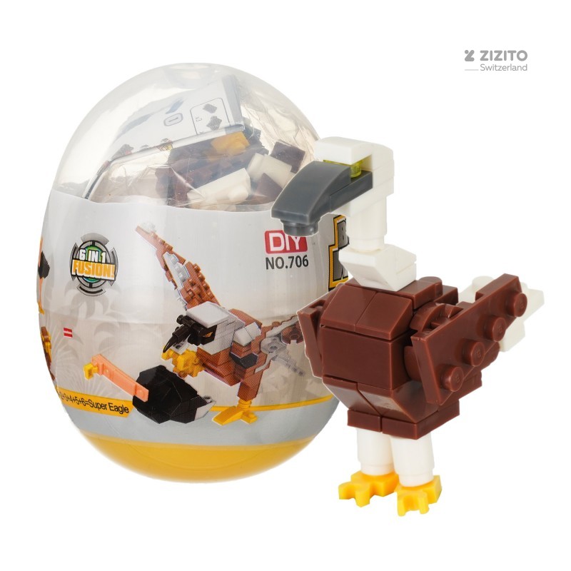 Constructor with flying birds in an egg GT