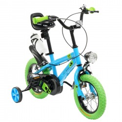 Bicicleta pentru copii Tommy 12", albastra ZIZITO 34394 6