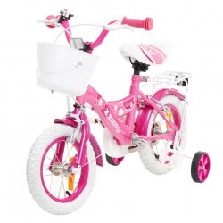 Children's bicycle Lara 12 ", pink ZIZITO 34401 