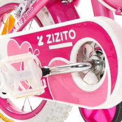 Children's bicycle Lara 12 ", pink ZIZITO 34410 9