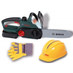 Работнички сет на Bosch: моторна пила, шлем, ракавици BOSCH 34606 