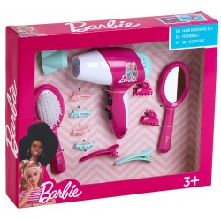 Theo Klein 5790 Barbie hairdressing set I Accessories and accessories in the Barbie look I Incl. Children's hairdryer with cold air function I Toys for children aged 3 and over Barbie 34656 10