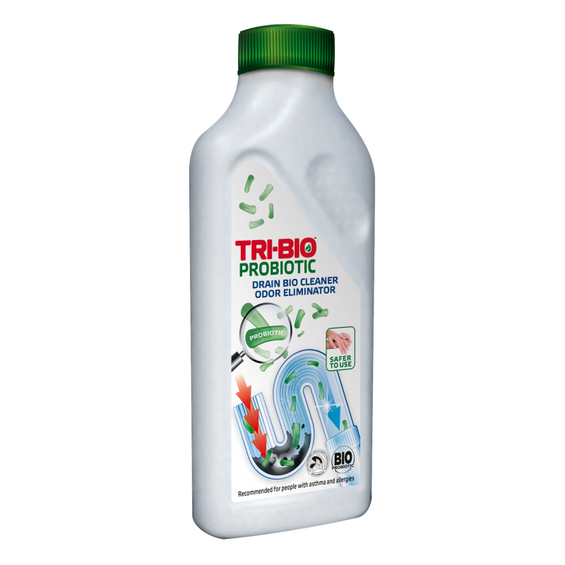 Probiotic drain bio cleaner & odor eliminator, 420 ml. Tri-Bio