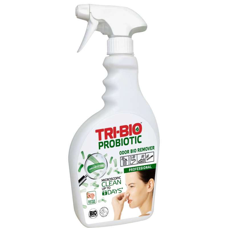 Eliminator de mirosuri eco profesionale probiotice, spray, 420 ml. Tri-Bio
