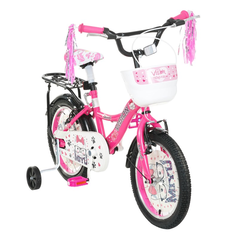 Παιδικό ποδήλατο VISION - MIYU 16", ροζ VISION