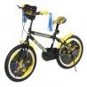 Bicicleta pentru copii VISION - FANATIC 20" - Negru cu galben