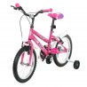 Детски велосипед TEC - ANGEL 16" - Розева