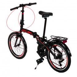 Πτυσσόμενο ποδήλατο πόλης CAMP Q10 Πτυσσόμενο ποδήλατο 20", 7 ταχύτητες CAMP 35782 3
