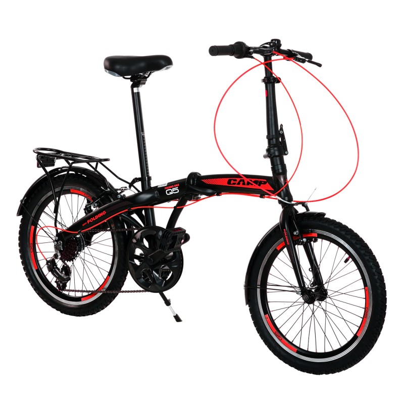 Πτυσσόμενο ποδήλατο πόλης CAMP Q10 Πτυσσόμενο ποδήλατο 20", 7 ταχύτητες CAMP