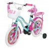 Bicicleta pentru copii VISION - UNICORN 16" - Turcoaz