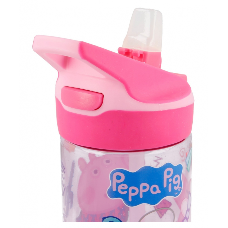 Tritan children's bottle PEPPA PIG, 620 ml. Stor
