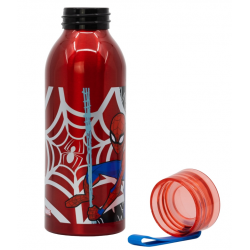 Aluminum bottle with silicone handle SPIDERMAN, 510 ml. Stor 35933 3
