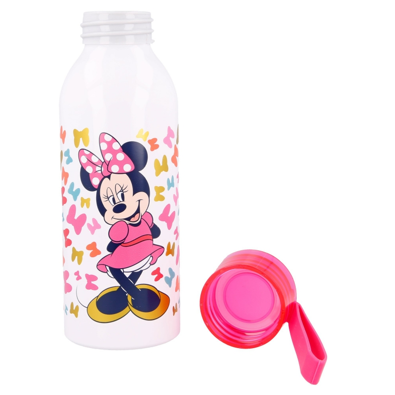 Aluminum bottle with silicone handle MINNIE, 510 ml Stor