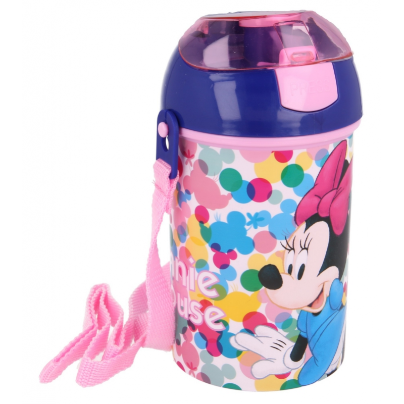 Children's bottle with protective cap MINNIE, 450 ml. Stor