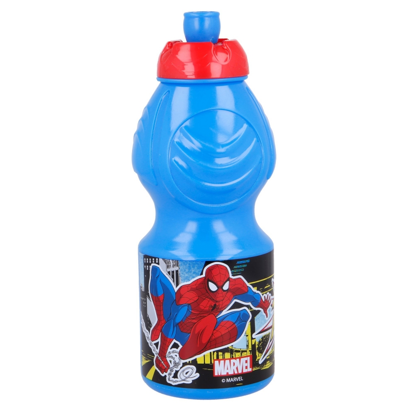 Sticla sport pentru copii SPIDERMAN, 400 ml. Stor
