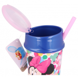 Children's cup with lid and straw MINNIE, 400ml. Stor 35993 3