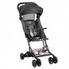 Summer stroller Luka, with storage bag - Gray with camouflage