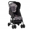 Baby stroller Jasmin - compact, easy to fold and unfold, pink - Gray