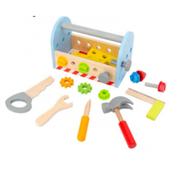 Дрвена играчка - кутија за алати, мала WOODEN 36506 