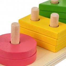 Wooden Geometric Shaping Toy WOODEN 36763 2