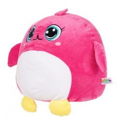 Plush toy pink chicken, 35 cm HAS 36770 3