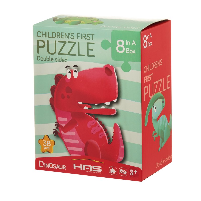 Das erste Puzzle für Kinder - 8 Stück in einer Schachtel HAS
