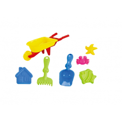Set of 7 Sand Toys with...