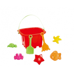 Beach set with bucket, 8 pieces GT 37096 