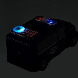 Safemoney - електронска касичка, сеф - полициски автомобил SKY 37180 8