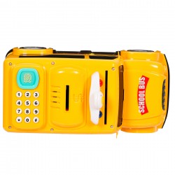 Safemoney - electronic money box, safe - school bus SKY 37187 4