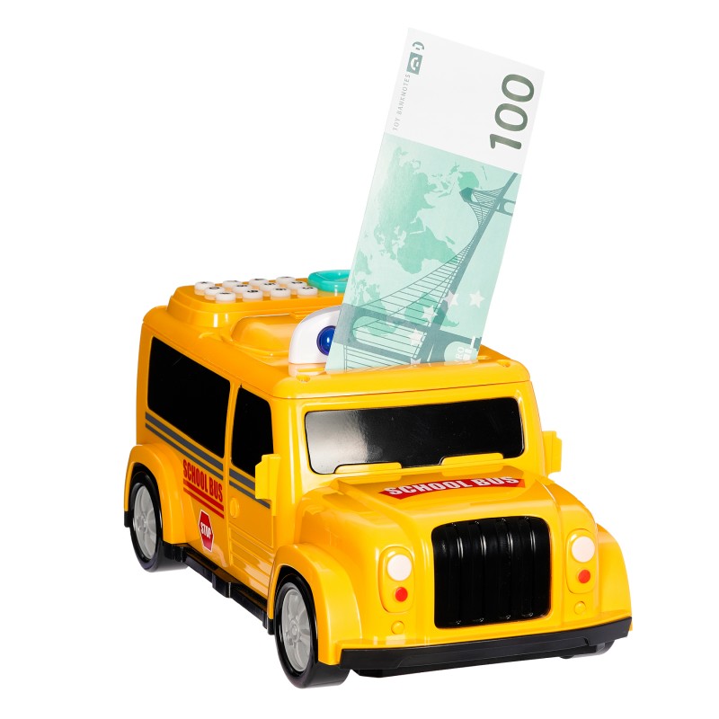 Safemoney - caseta electronica de bani, seif - autobuz scolar SKY