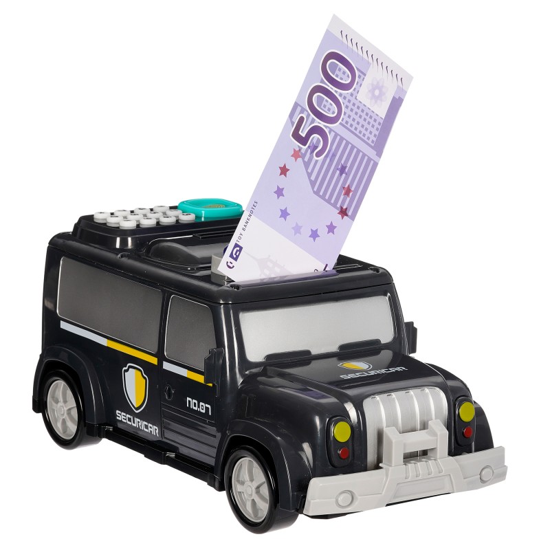 Safemoney - електронна касичка за пари, сейф - инкасо автомобил SKY