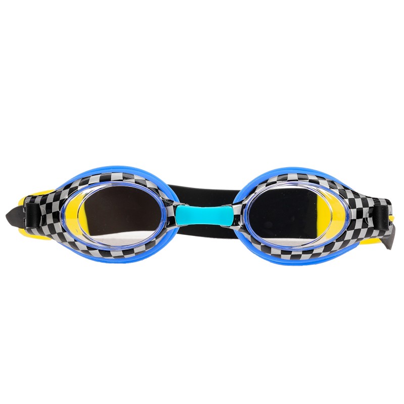 Детски наочари за пливање, сини со украс SKY
