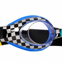 Children's swimming goggles, blue with decoration SKY 37207 2