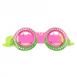 Children swimming goggles with a smile and beads SKY 37215 