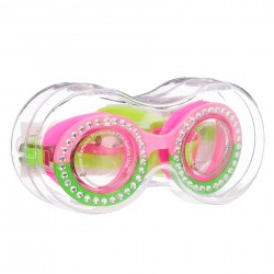 Children swimming goggles with a smile and beads SKY 37217 3