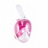 Full - face snorkeling mask, size S -M - Pink