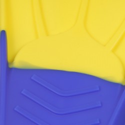 Flossenset, Größe XS, blau mit gelb Zi 37342 7