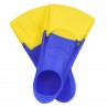 Set of swimming fins, size S - Blue/Yellow