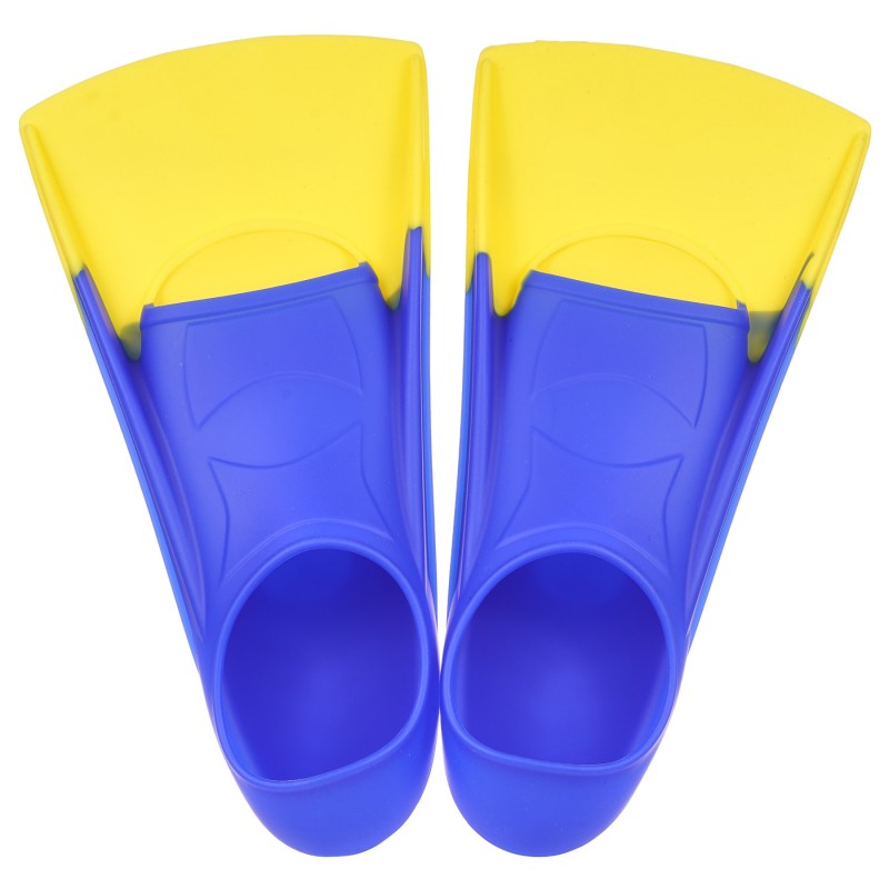 Flossenset, Größe S, blau mit gelb Zi