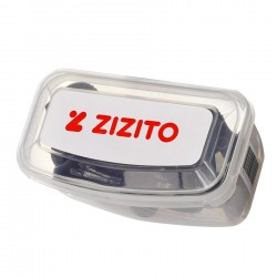 Σετ παιδική μάσκα κατάδυσης με αναπνευστήρα σε κουτί, άχρωμο ZIZITO 37391 10