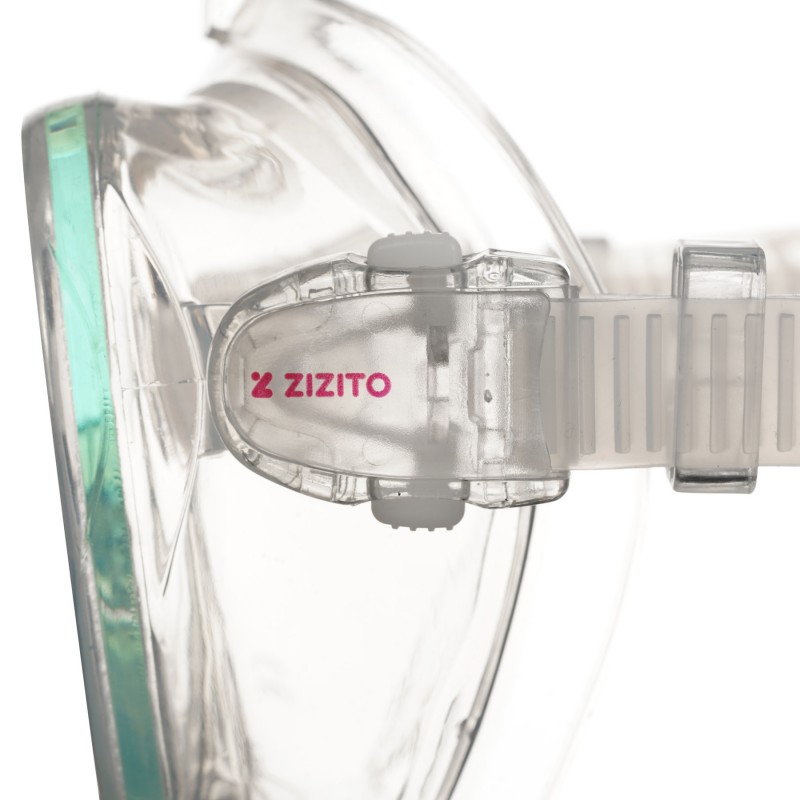 Σετ παιδική μάσκα κατάδυσης με αναπνευστήρα σε κουτί, άχρωμο ZIZITO