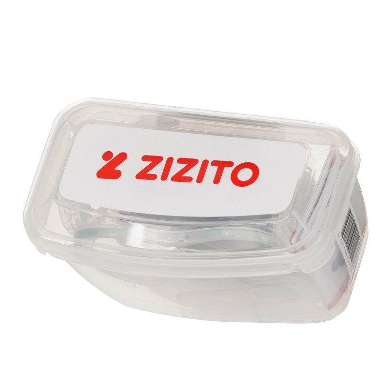 Комплект детска маска за гмуркане с шнорхел в кутия ZIZITO
