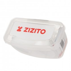 Σετ μάσκας με αναπνευστήρα σε κουτί, άχρωμο ZIZITO 37698 10