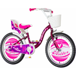 Bicicleta pentru copii LILOO X-KIDS 20", LILOO, 20", culoare: violet Venera Bike 37903 