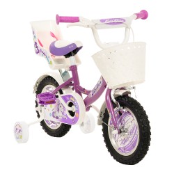 Детски велосипед PONY 12", PONY, 12", цвят: Лилав
