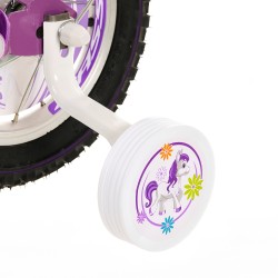 Bicicleta pentru copii PONY 12", PONY, 12", culoare: Violet Venera Bike 38255 15