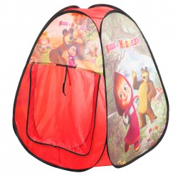 Детска палатка за игра Маша и Мечока-тип шатра